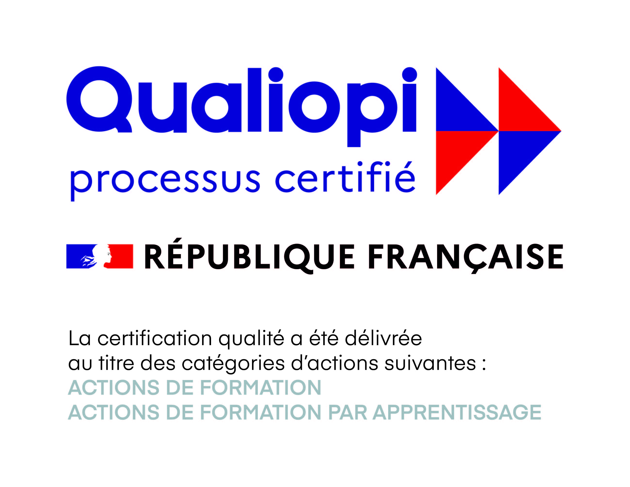Logo Qualiopi certification formation IFCV