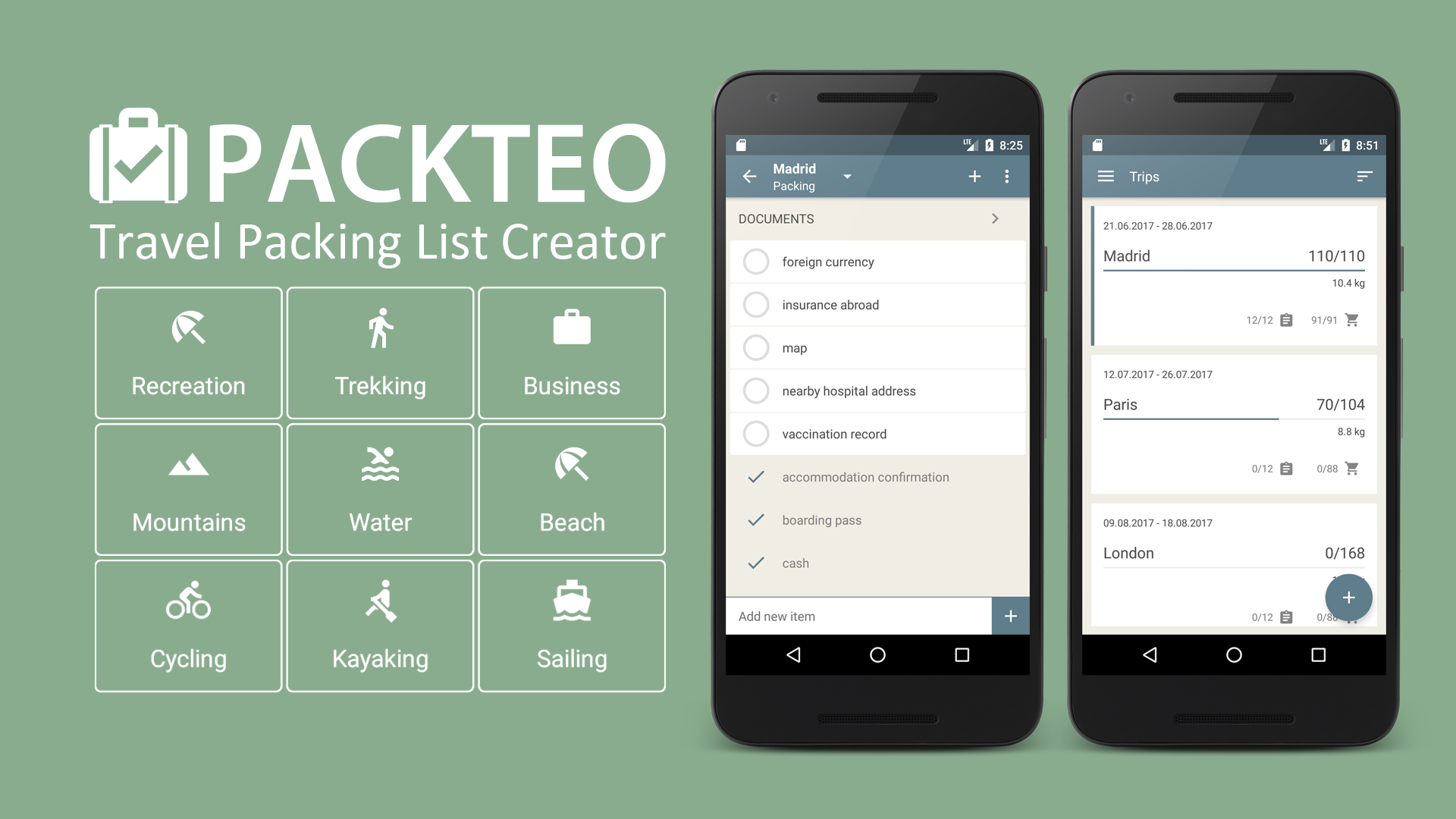 Application PackTeo